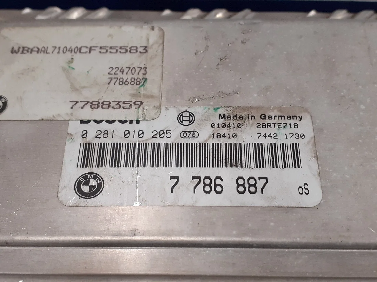 Centralita Motor Uce para Bmw Serie 3 Coupe (E46)