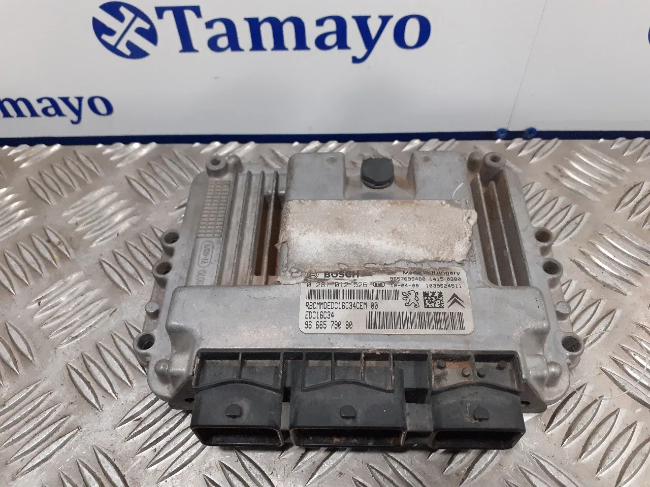 Centralita Motor Uce para Peugeot 206+