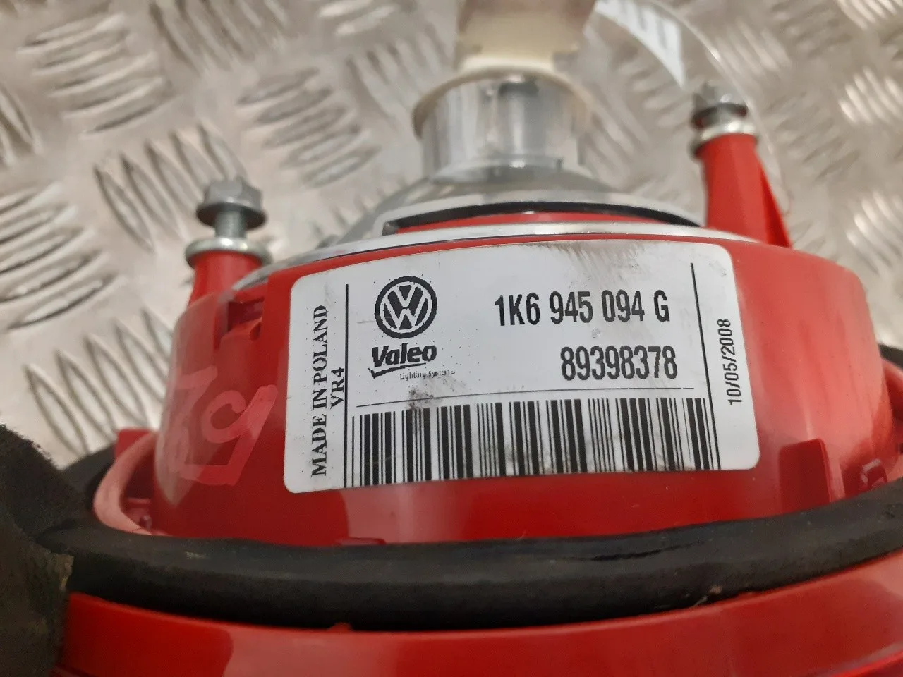 Piloto Trasero Derecho Interior para Volkswagen Golf V Berlina (1K1)