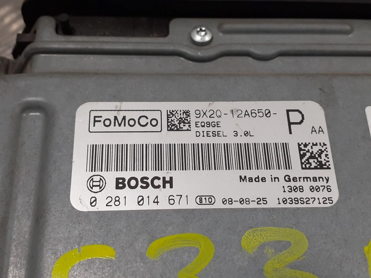 Centralita Motor Uce para Jaguar Xf