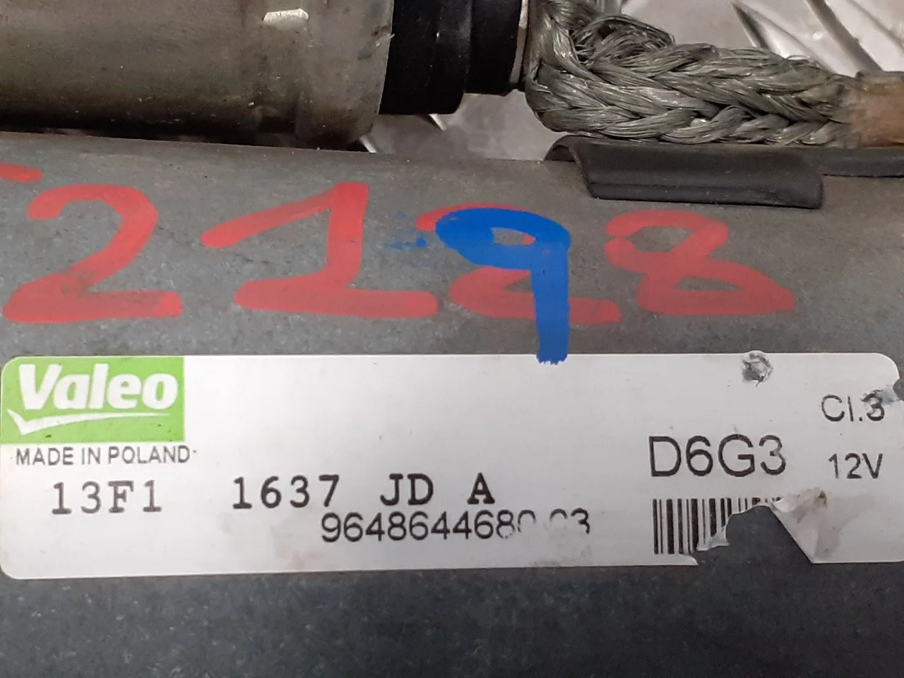 Motor Arranque para Citroën C3