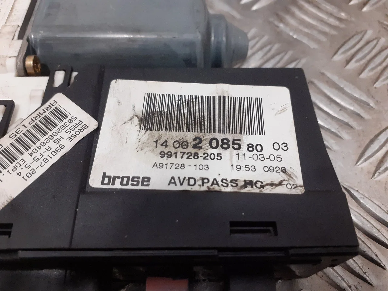 Motor Elevalunas Delantero Derecho para Citroën C8