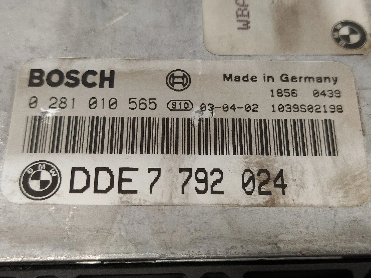 Centralita Motor Uce para Bmw Serie 3 Berlina (E46)
