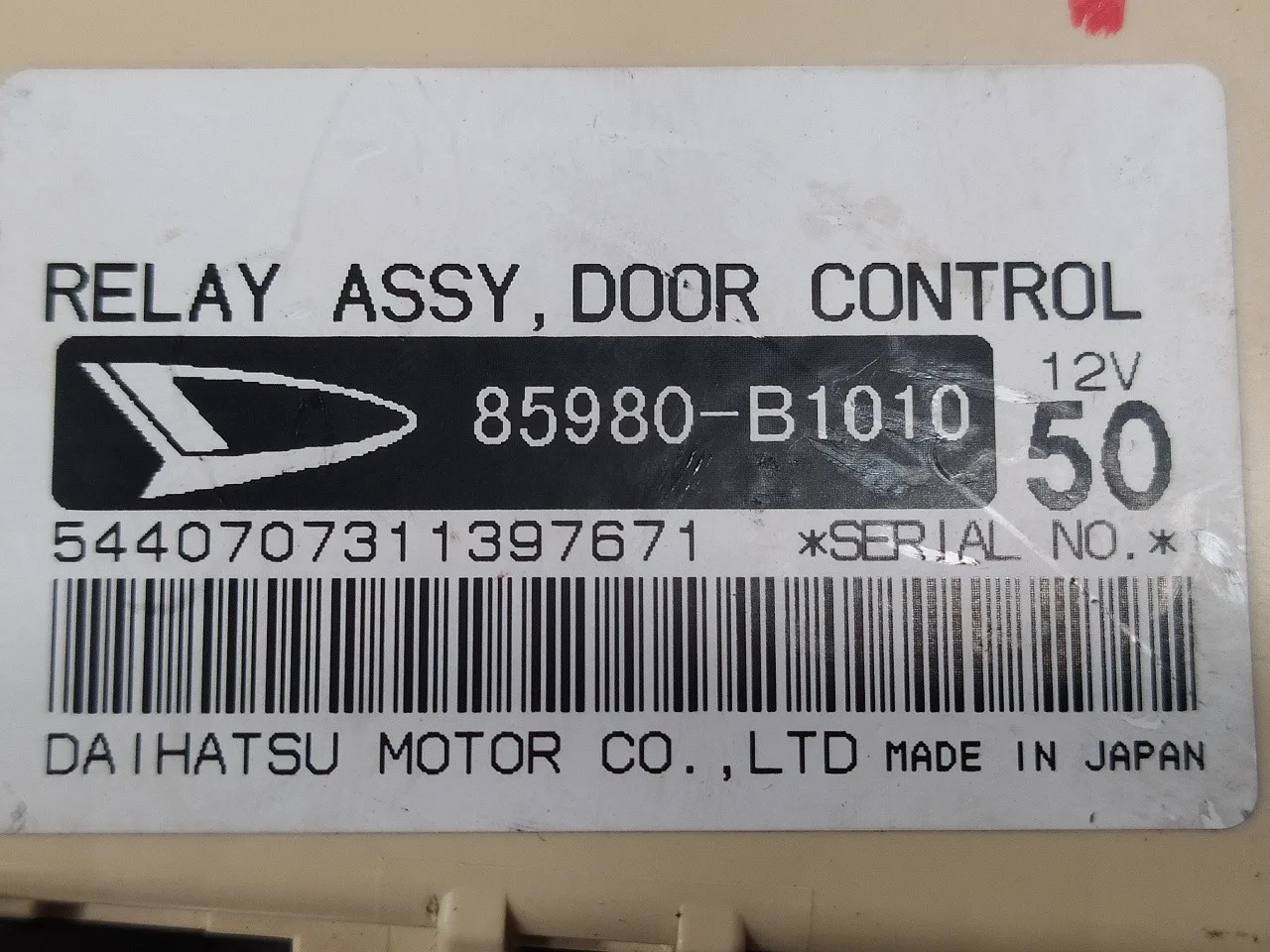 Caja Reles / Fusibles para Subaru Justy J13