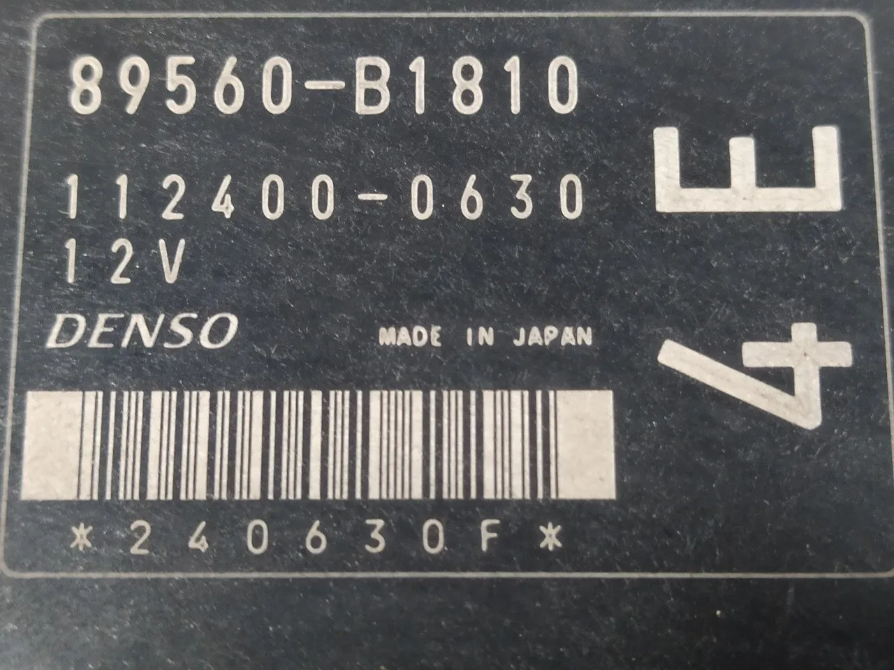 Caja Reles / Fusibles para Subaru Justy J13