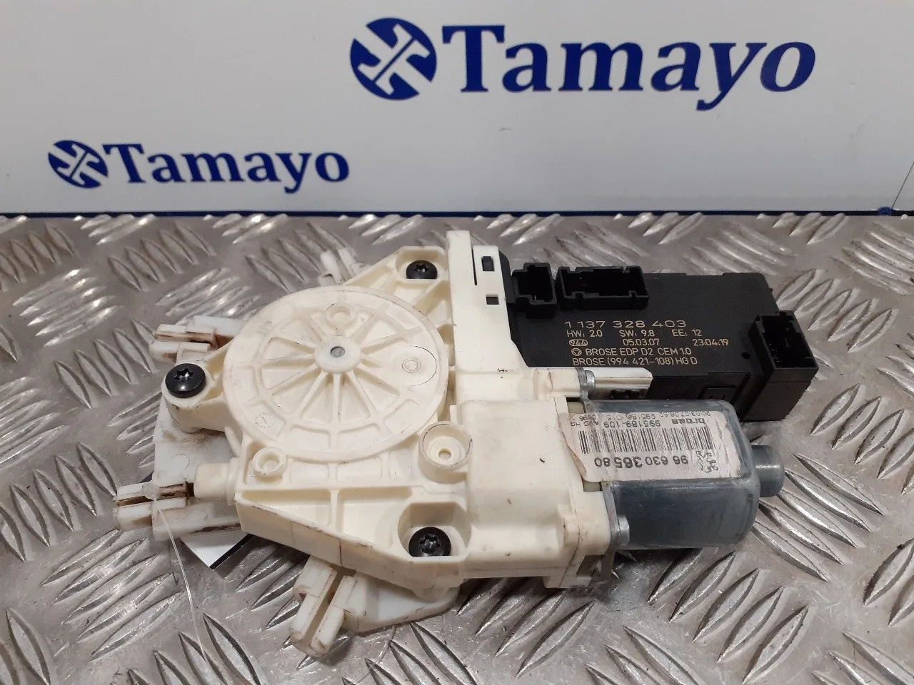 Motor Elevalunas Delantero Derecho para Peugeot 407