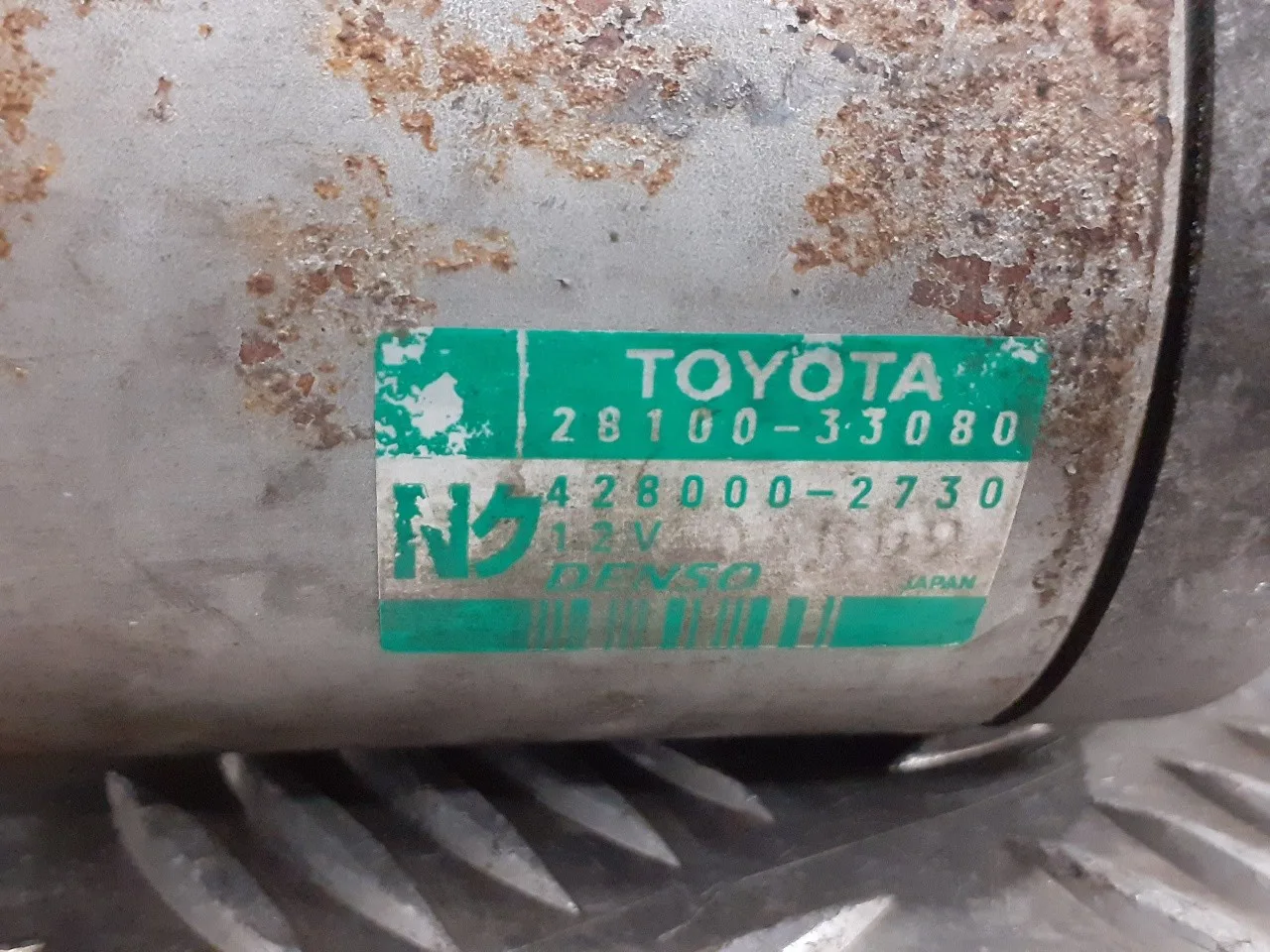 Motor Arranque para Toyota Auris