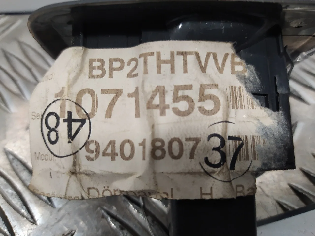 Mando Elevalunas Trasero Derecho para Volvo Xc90