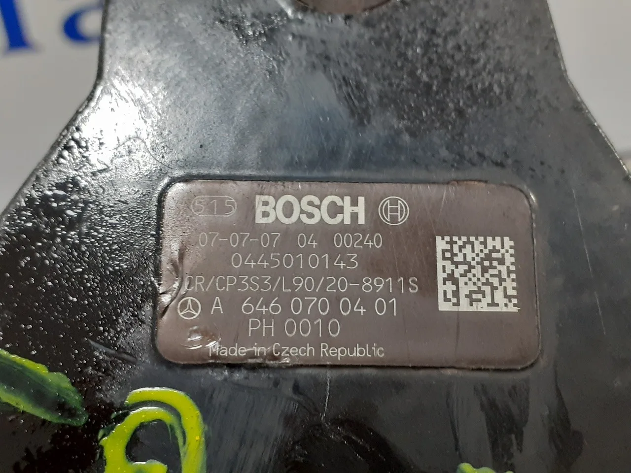 Bomba Inyeccion para Mercedes-Benz Sprinterii Caja Cerrada (Desde 01.06)