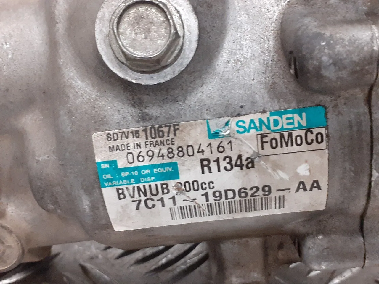 Compresor Aire Acondicionado para Ford Transit Caja Cerrada '06