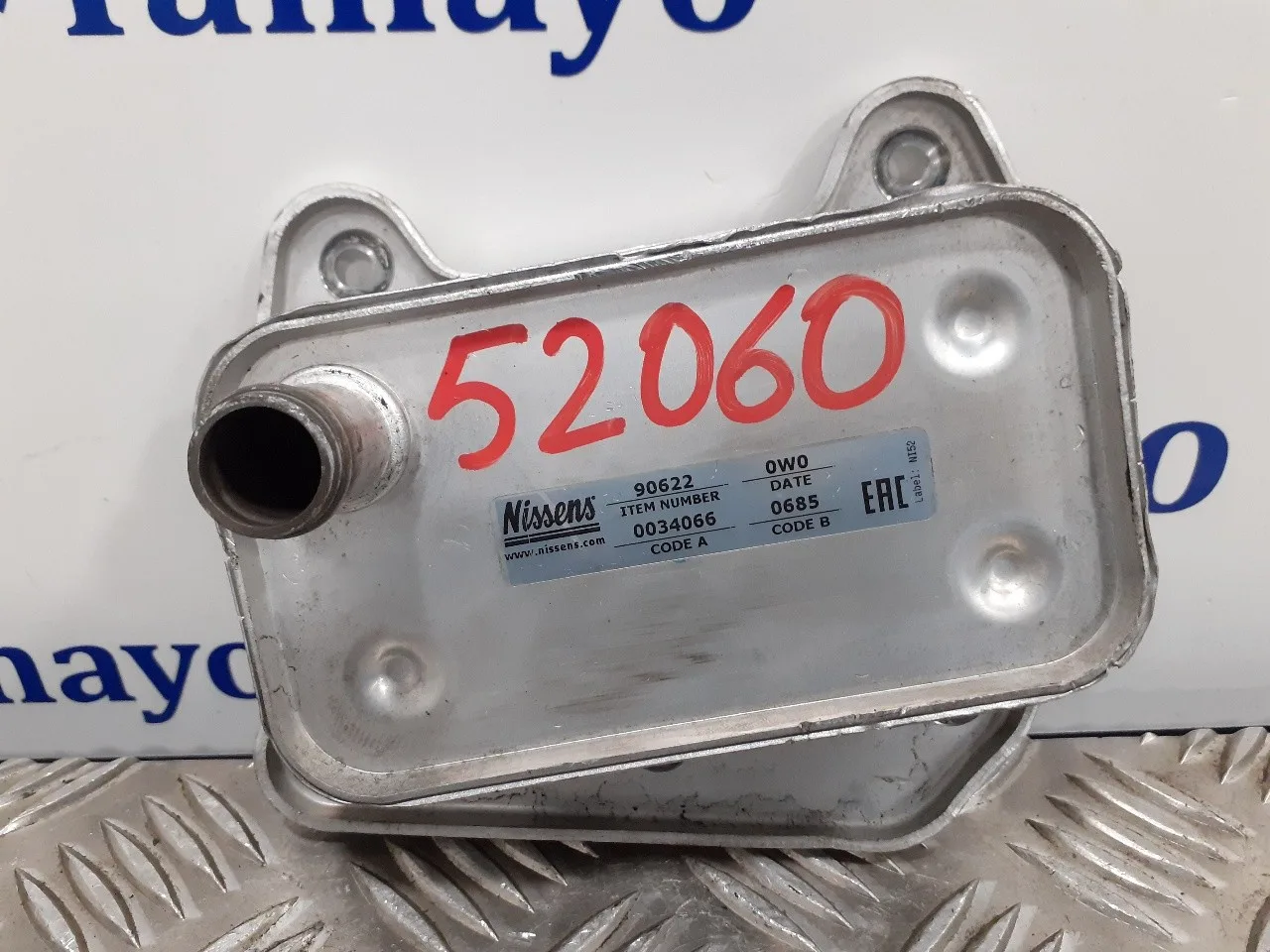 Enfriador Aceite Motor para Mercedes-Benz Sprinterii Caja Cerrada (Desde 01.06)