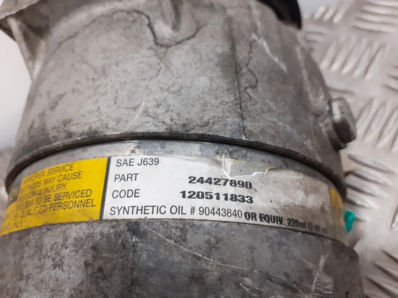 Compresor Aire Acondicionado para Saab 9-3 Berlina
