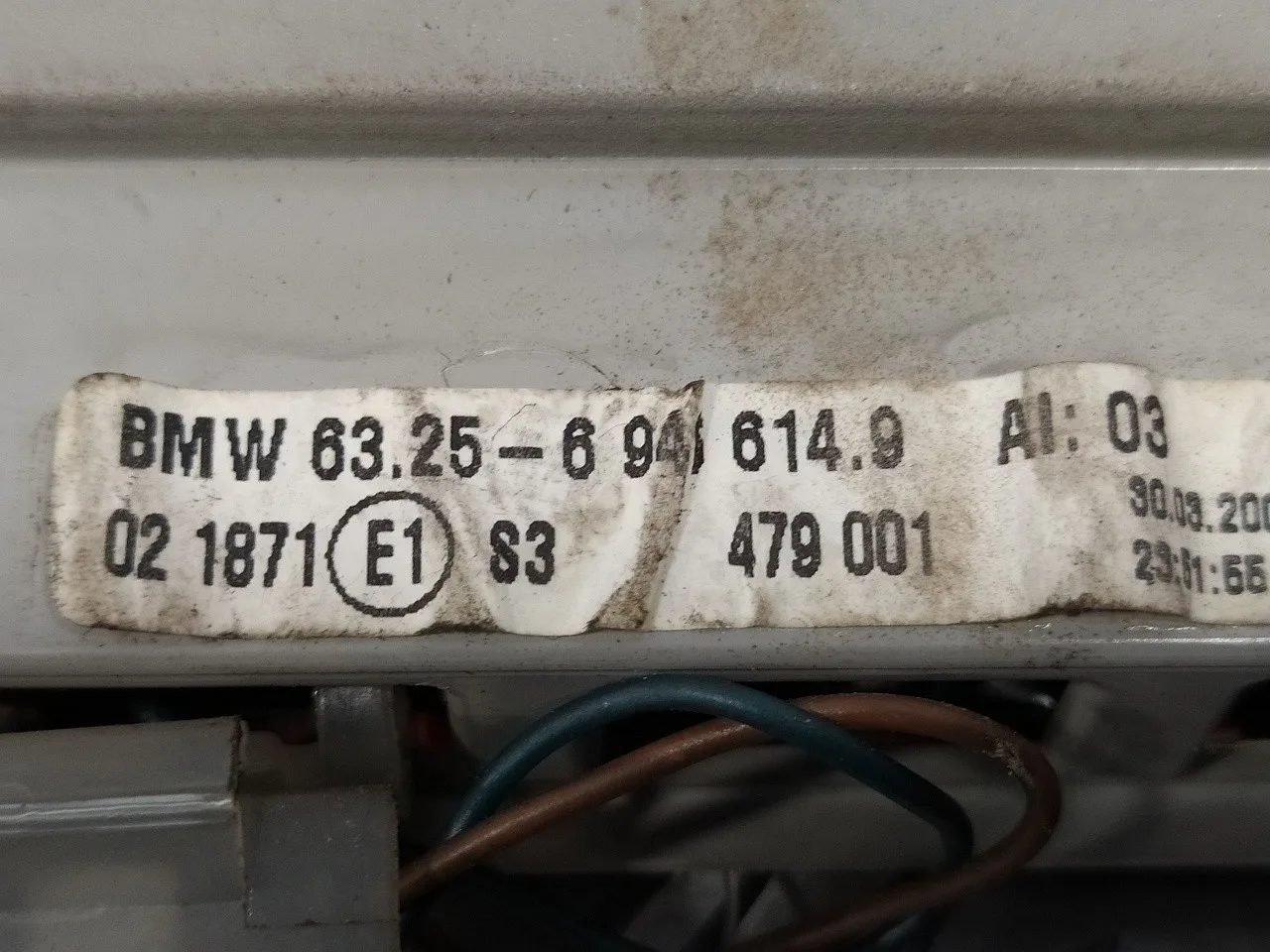 Luz Central De Freno para Bmw Serie 3 Berlina (E90)