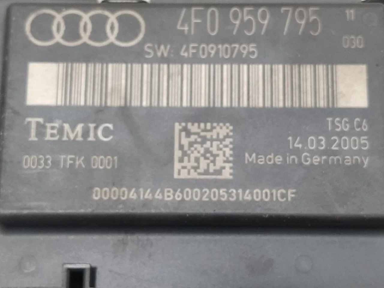 Modulo Electronico para Audi A6 Berlina (4F2)