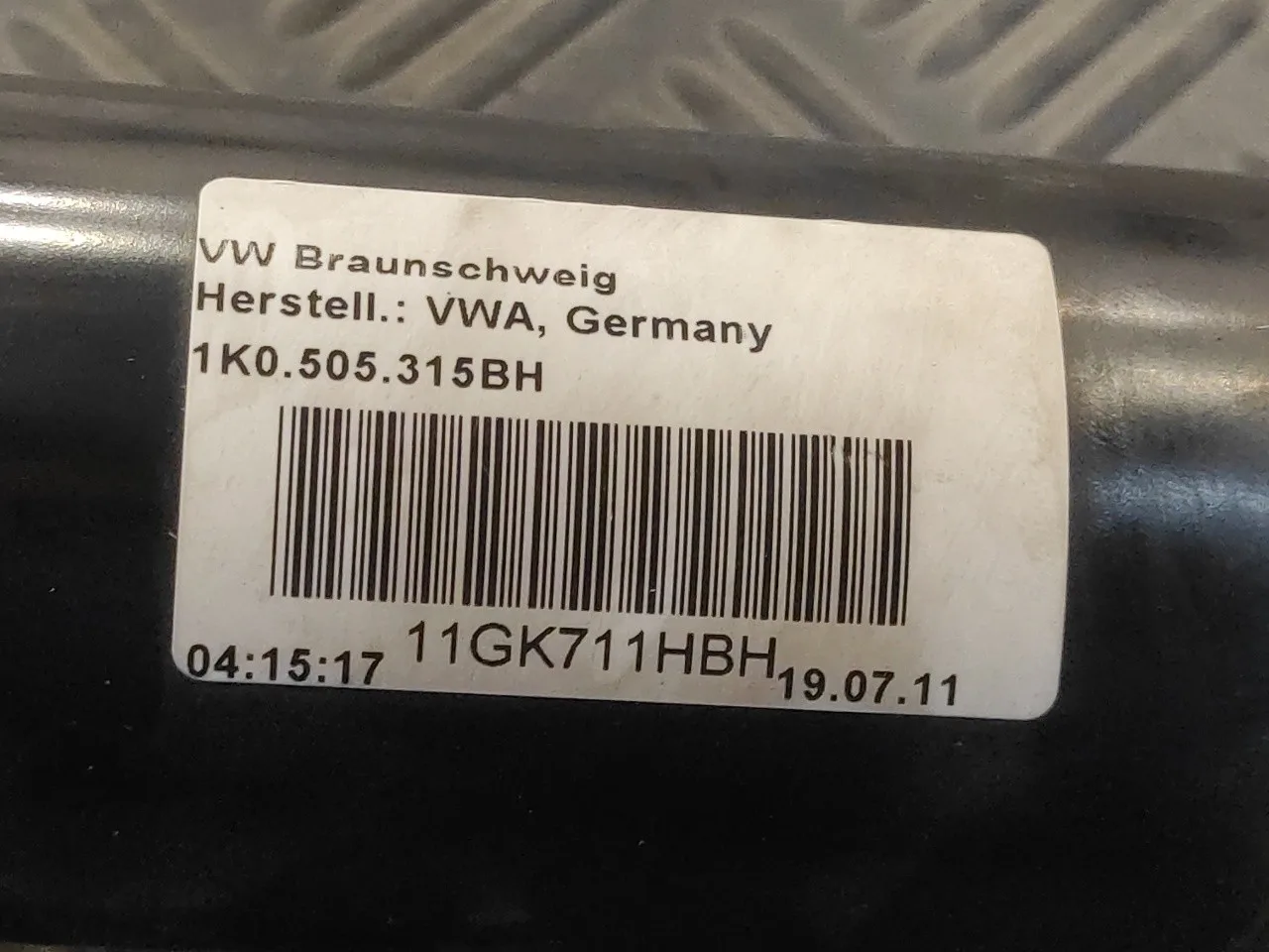 Puente Trasero para Volkswagen Golf Vi (5K1)