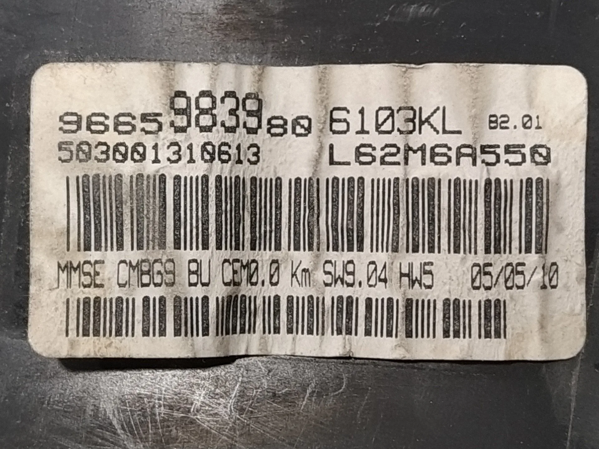 Cuadro Instrumentos para Fiat Scudo Combi (272)