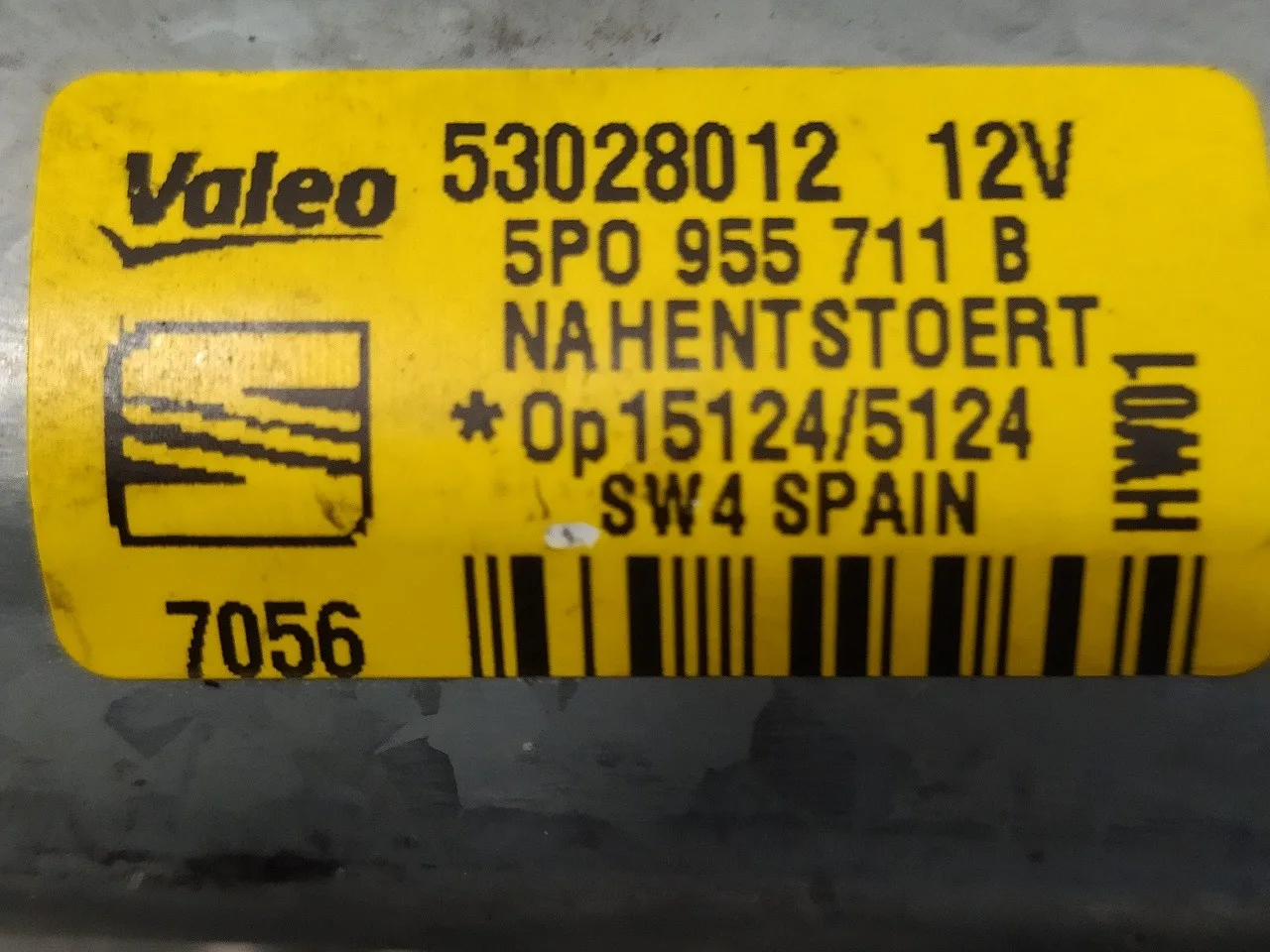 Motor Limpia Trasero para Seat Leon (1P1)