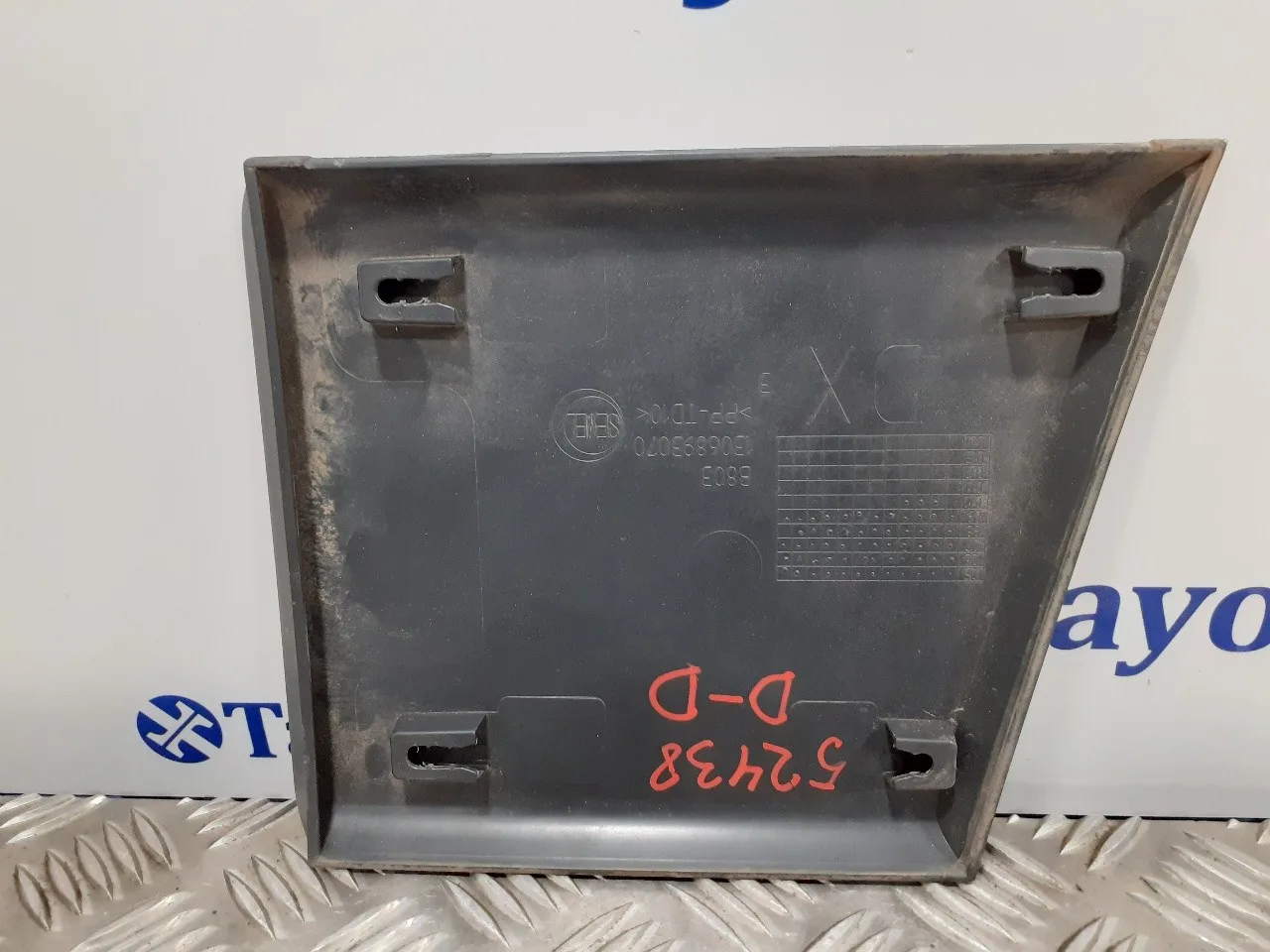 Moldura para Fiat Ducato Caja Cerrada 33, Techo Elevado (06.2006)
