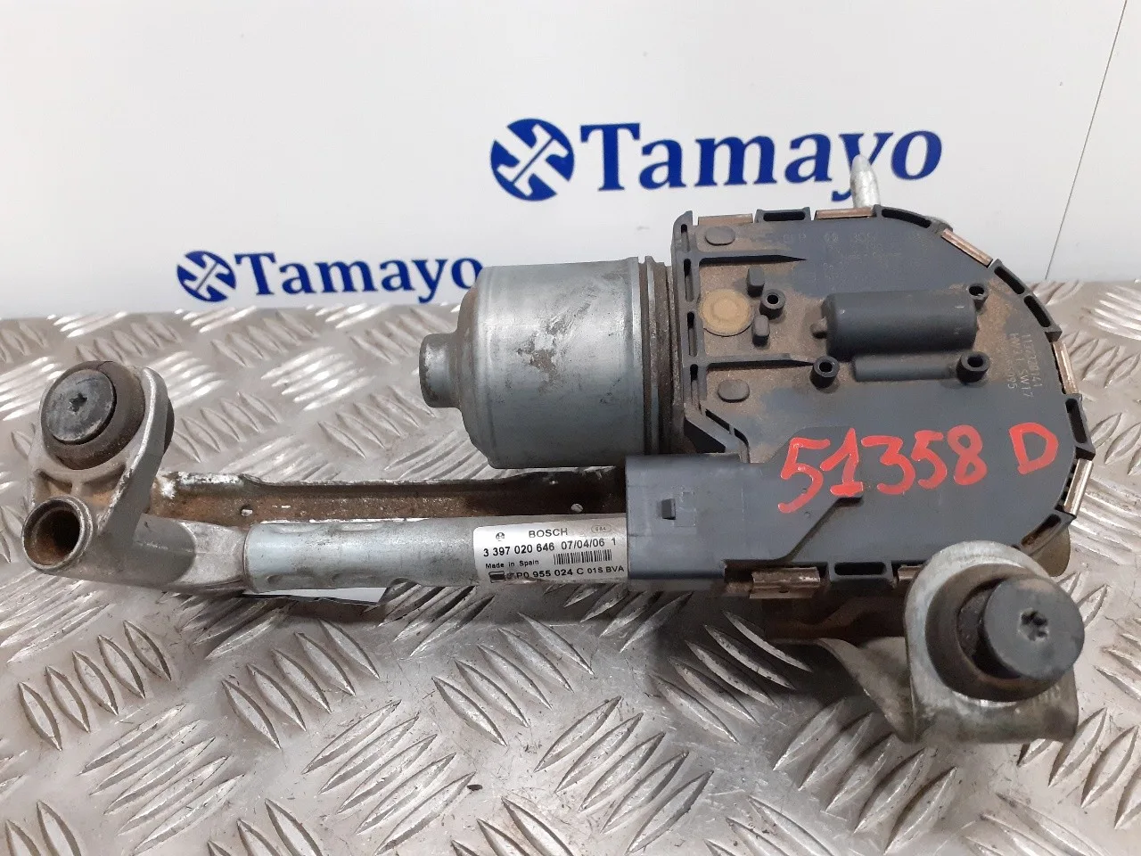 Motor Limpia Delantero para Seat Altea (5P1)
