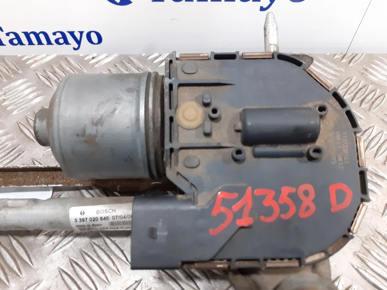Motor Limpia Delantero para Seat Altea (5P1)
