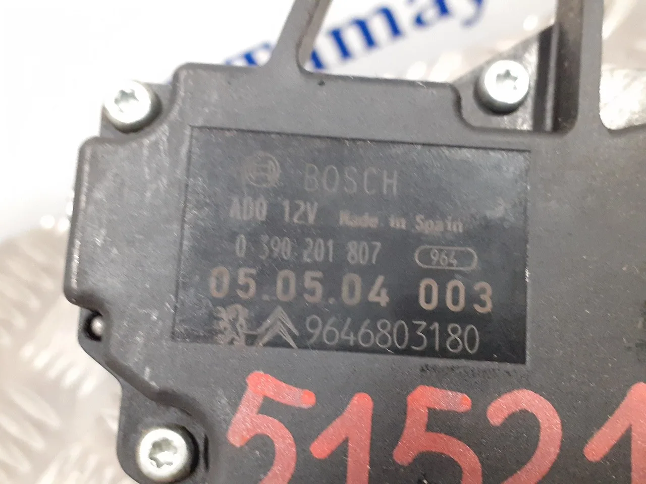 Motor Limpia Trasero para Citroën C4 Berlina