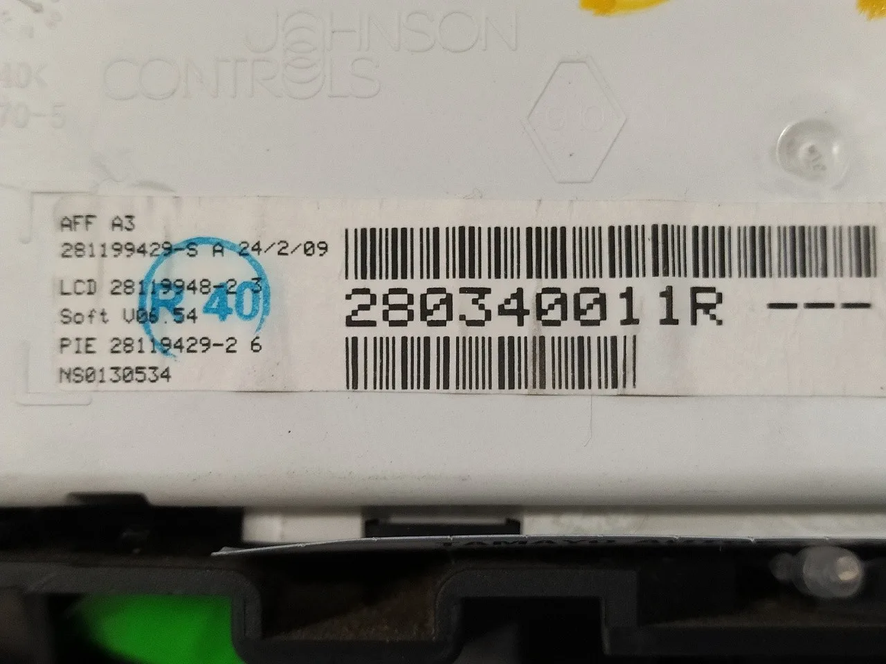 Pantalla Multifuncion para Renault Megane Iii Coupe