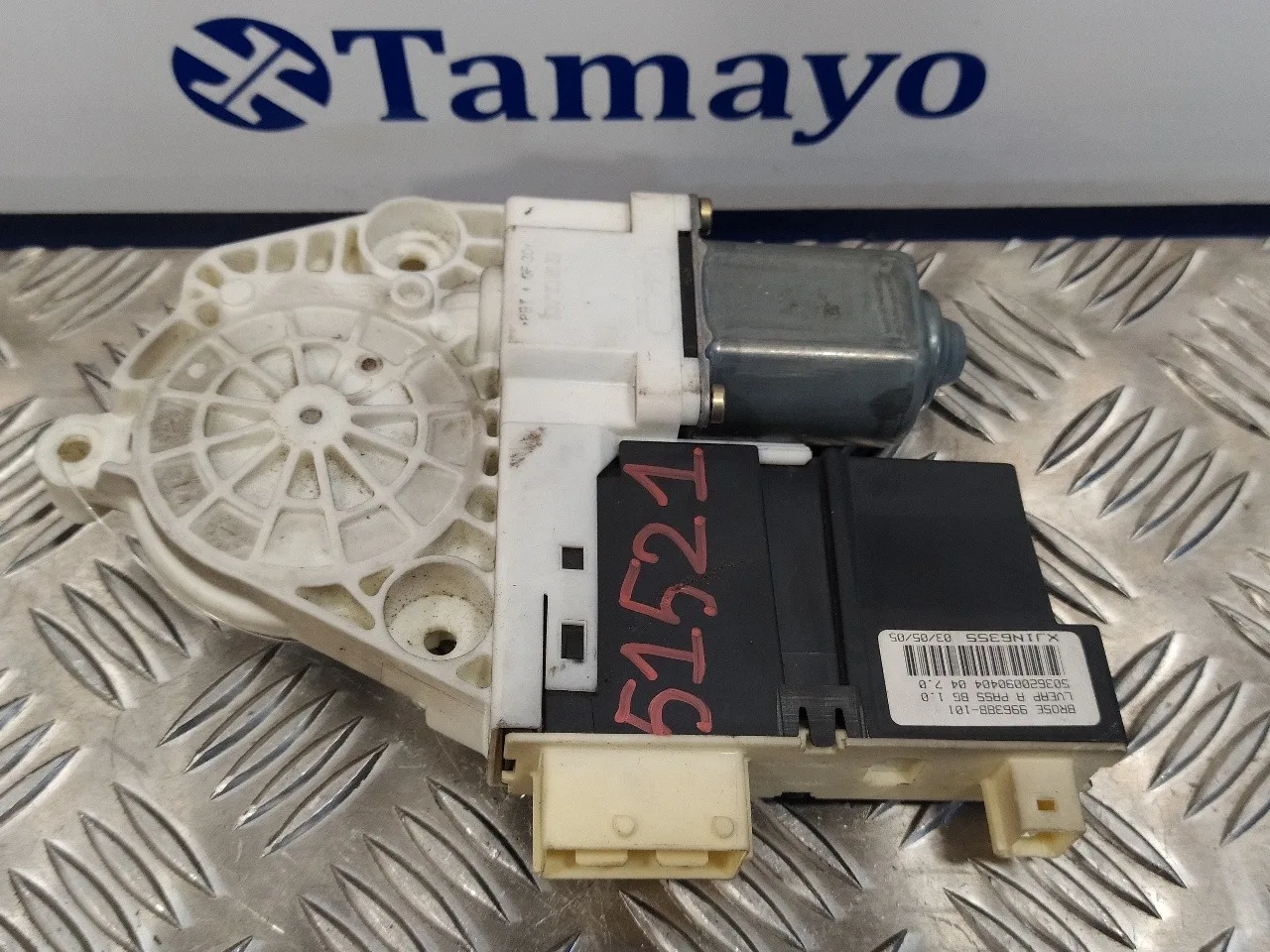 Motor Elevalunas Delantero Derecho para Citroën C4 Berlina
