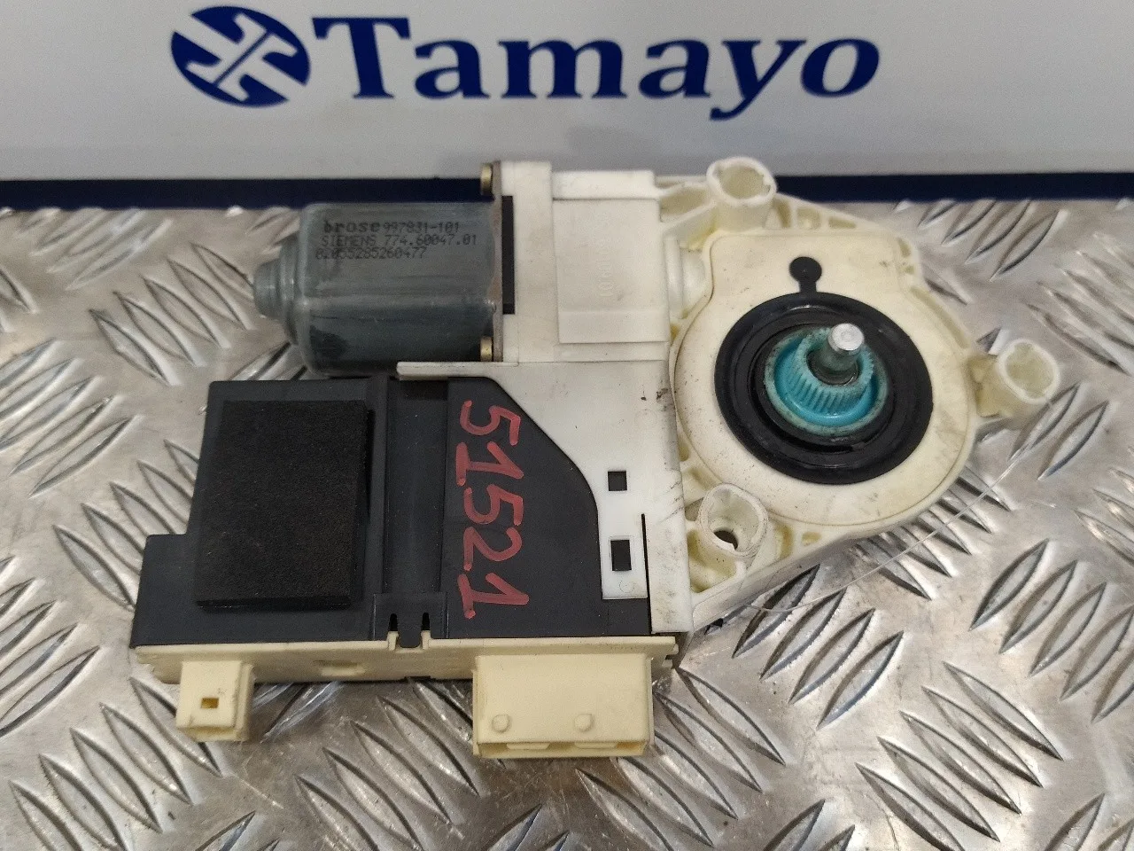 Motor Elevalunas Delantero Derecho para Citroën C4 Berlina