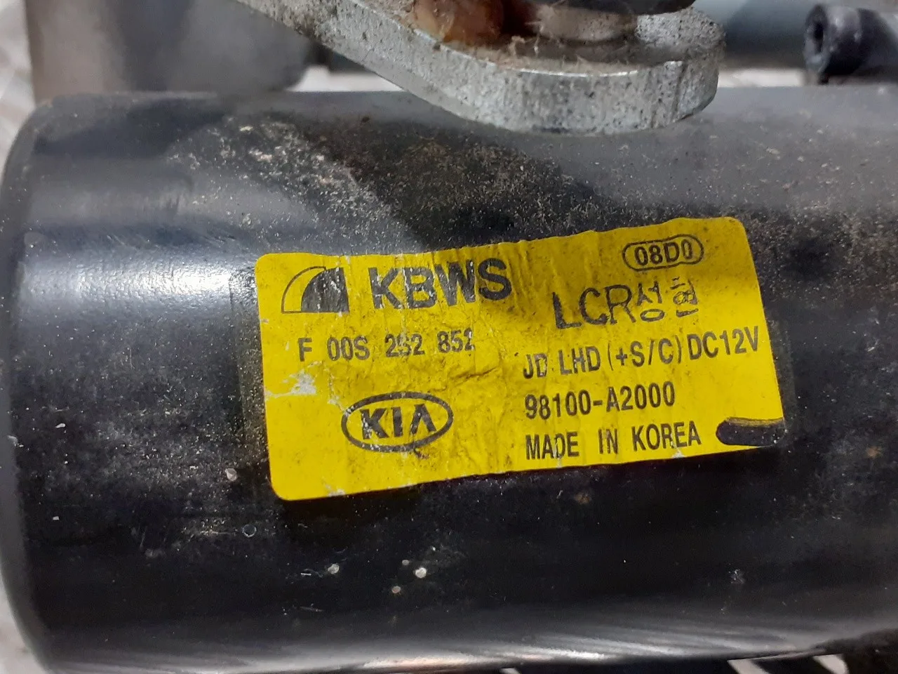 Motor Limpia Delantero para Kia Cee'd Sporty Wagon