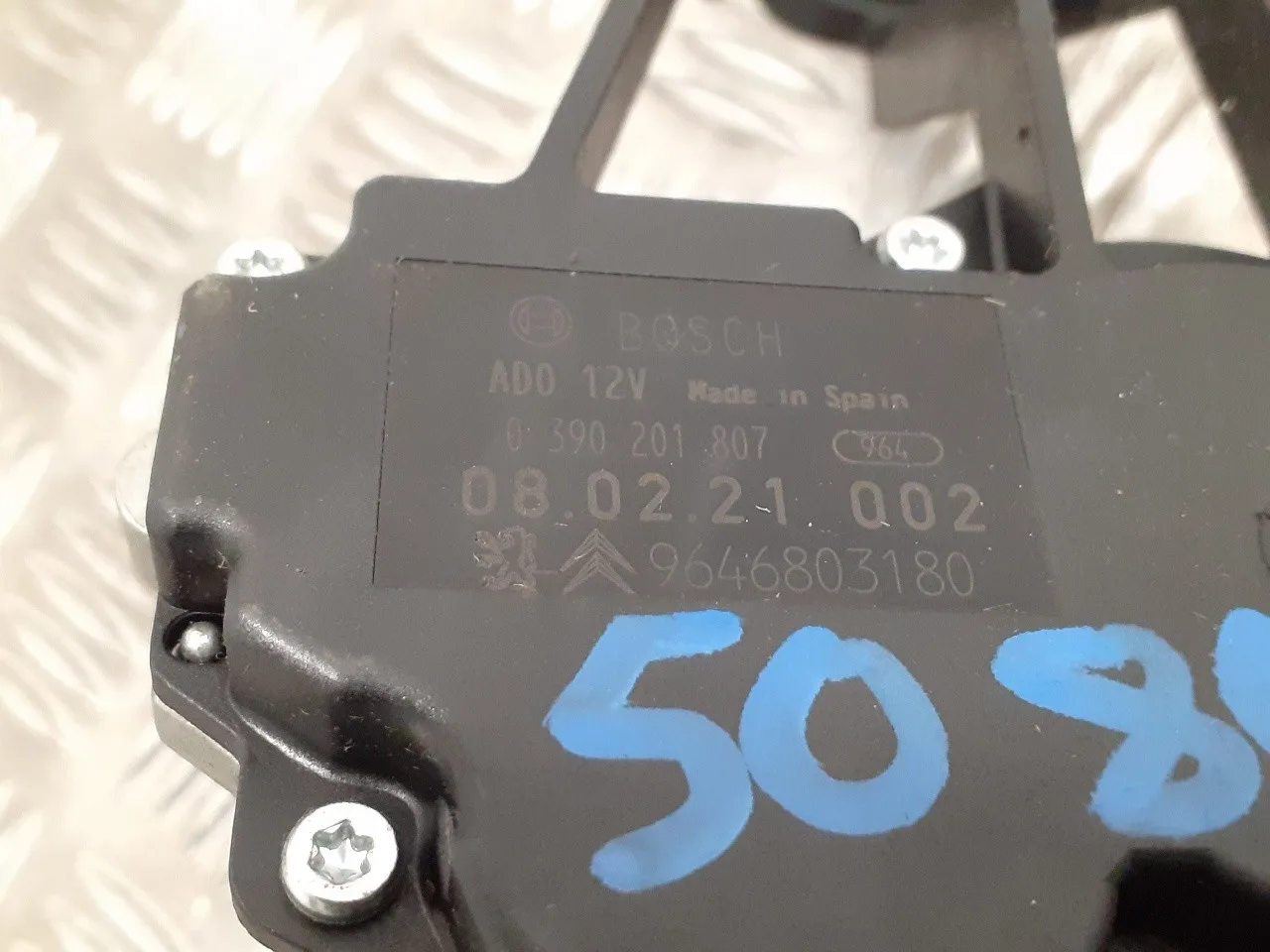 Motor Limpia Trasero para Citroën C4 Berlina