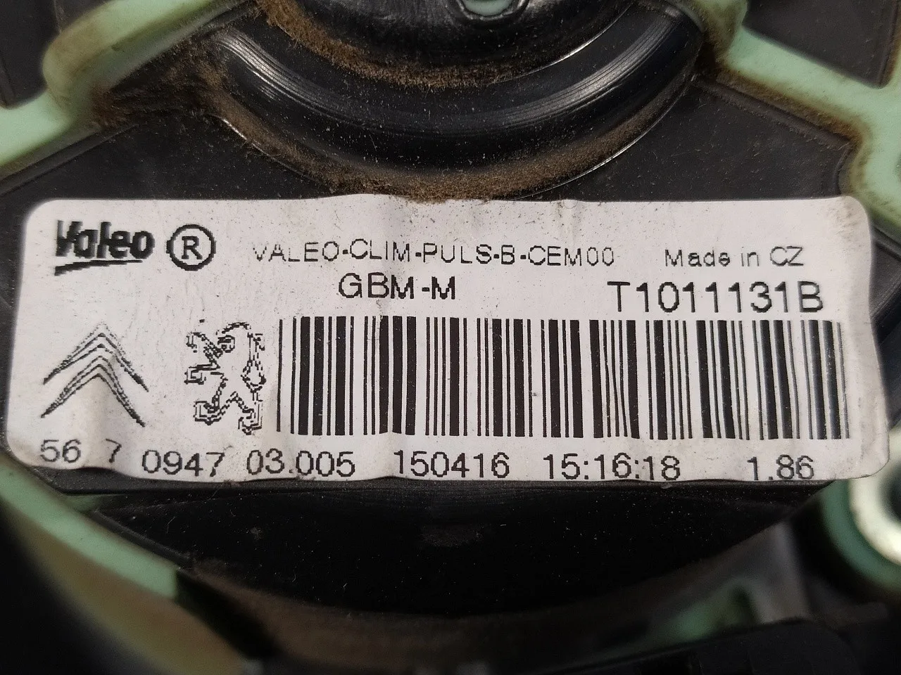 Motor Calefaccion para Citroën C4 Ii (Nc_)