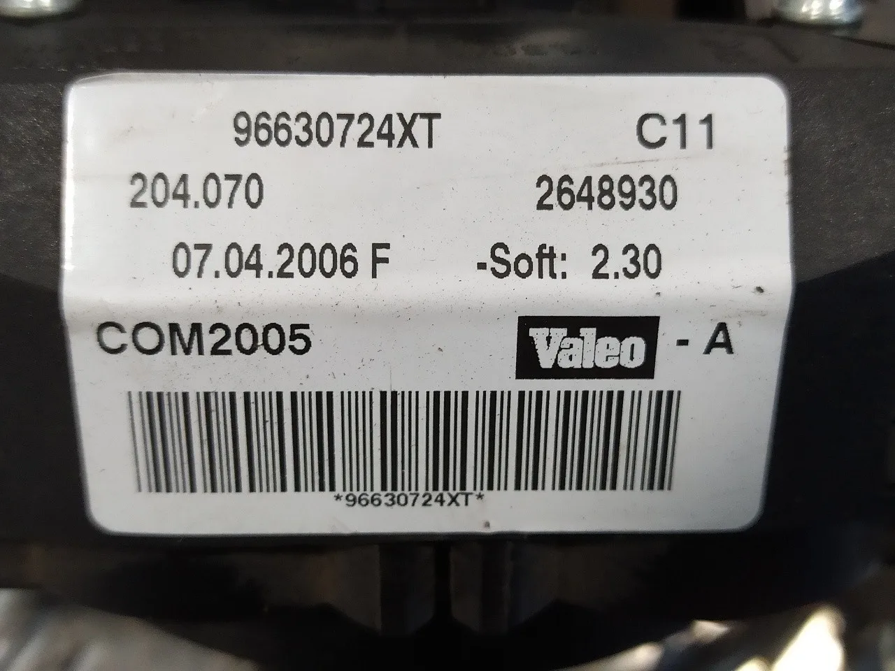 Mando Multifuncion para Peugeot 207
