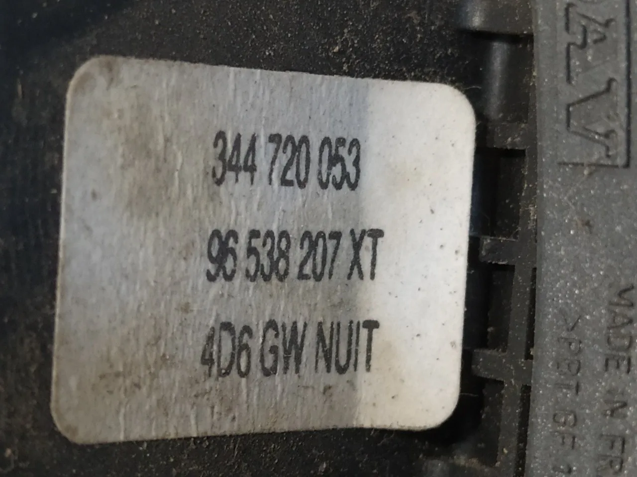 Mando Multifuncion para Peugeot 207