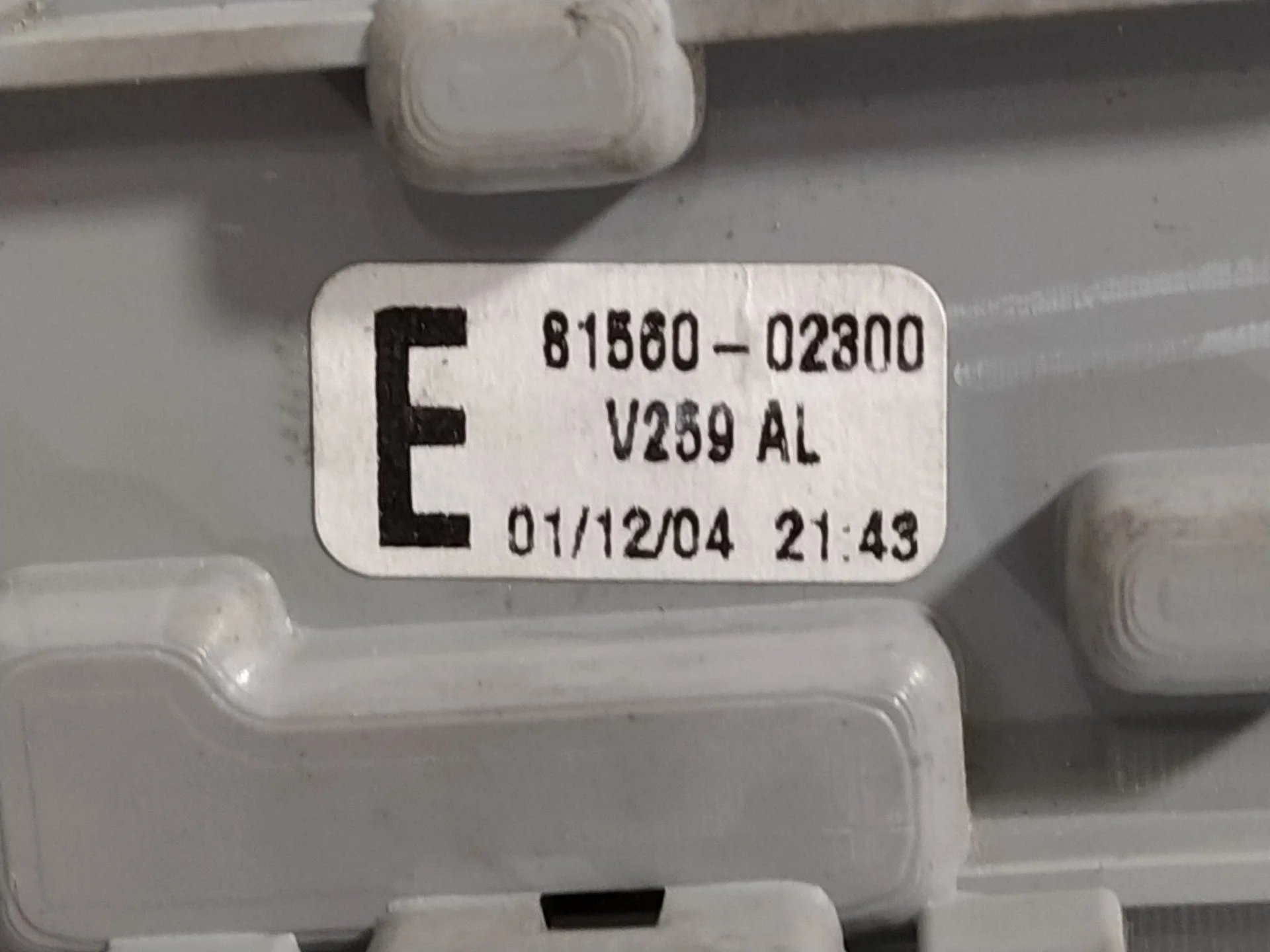 Piloto Trasero Izquierdo para Toyota Corolla (E12)