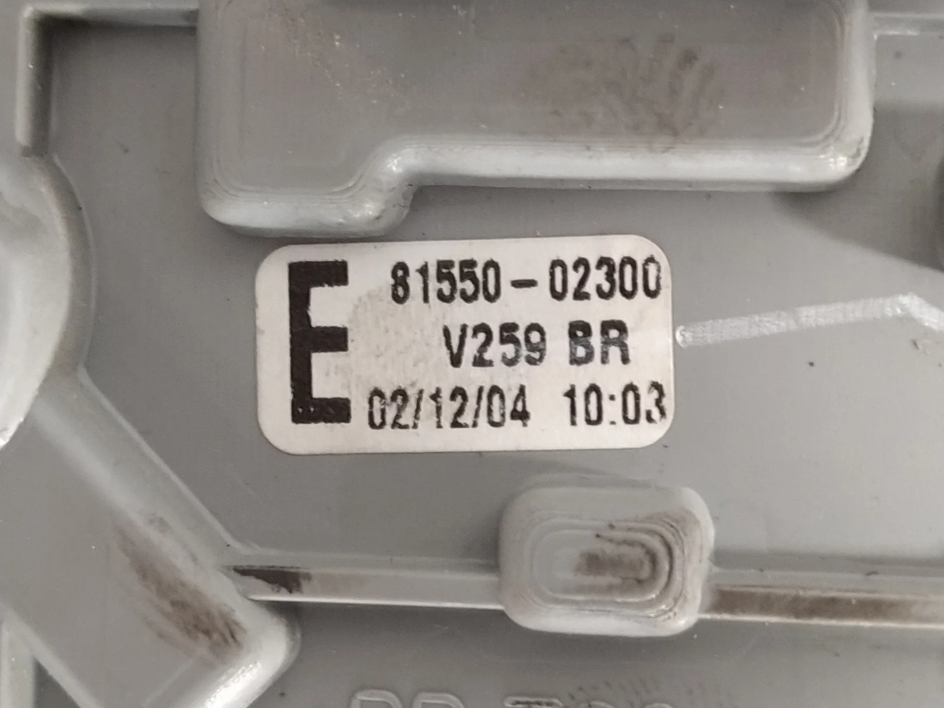 Piloto Trasero Derecho para Toyota Corolla (E12)