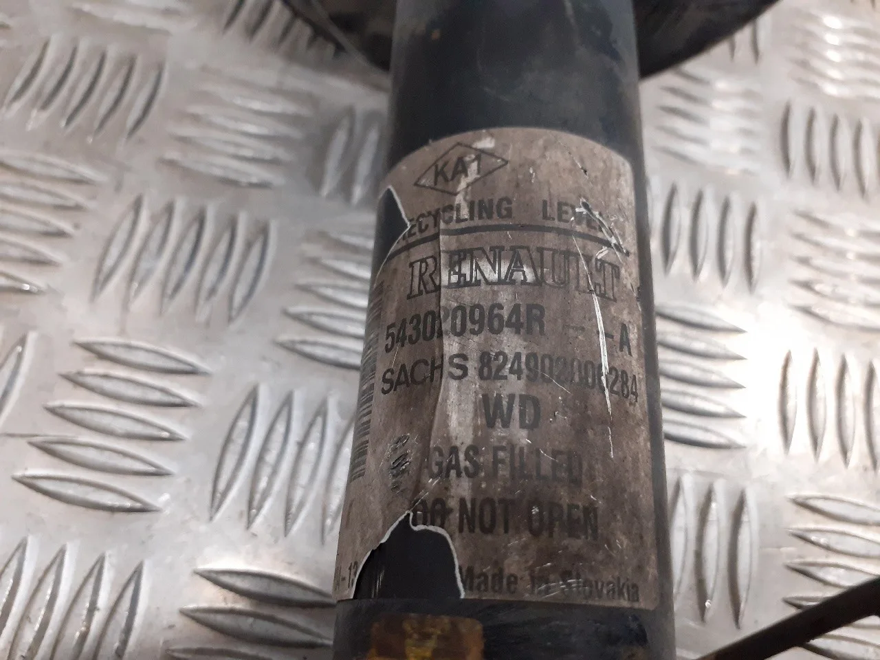 Amortiguador Delantero Izquierdo para Dacia Dokker