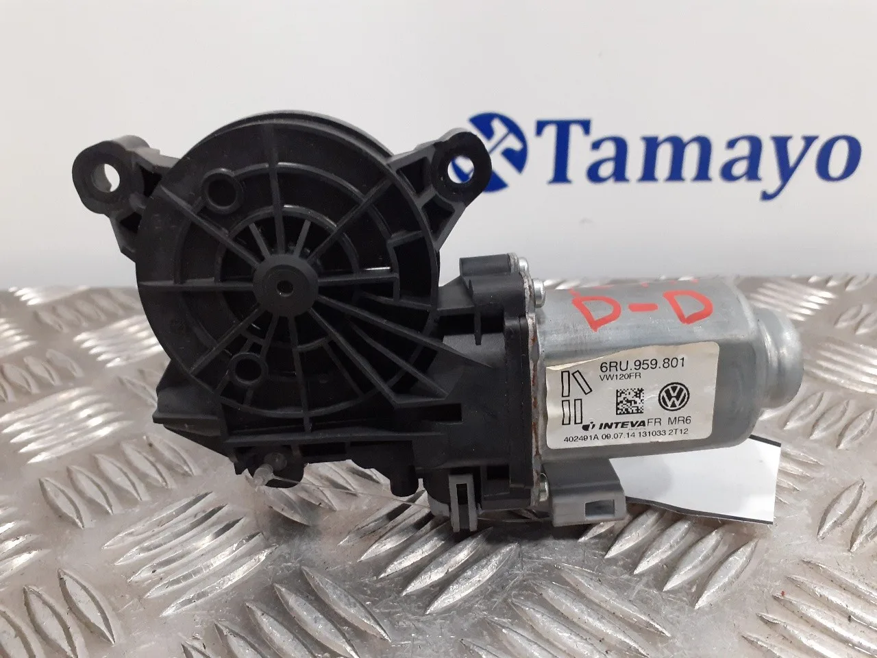 Motor Elevalunas Delantero Derecho para Seat Mii (Kf1)