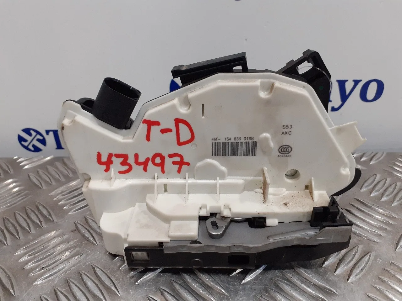 Cerradura Puerta Trasera Derecha para Seat Mii (Kf1)