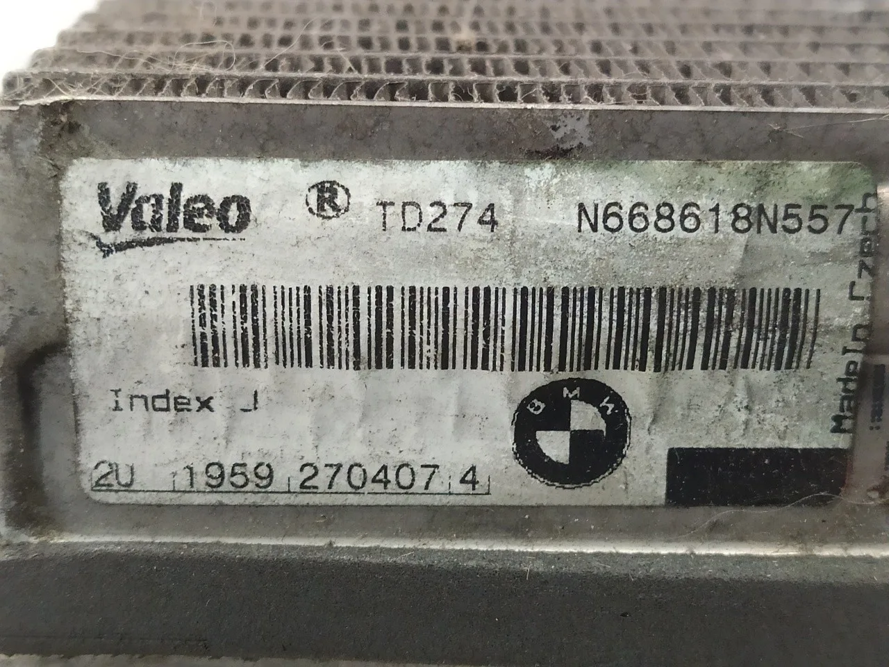 Evaporador Aire Acondicionado para Bmw Serie 3 Berlina (E90)