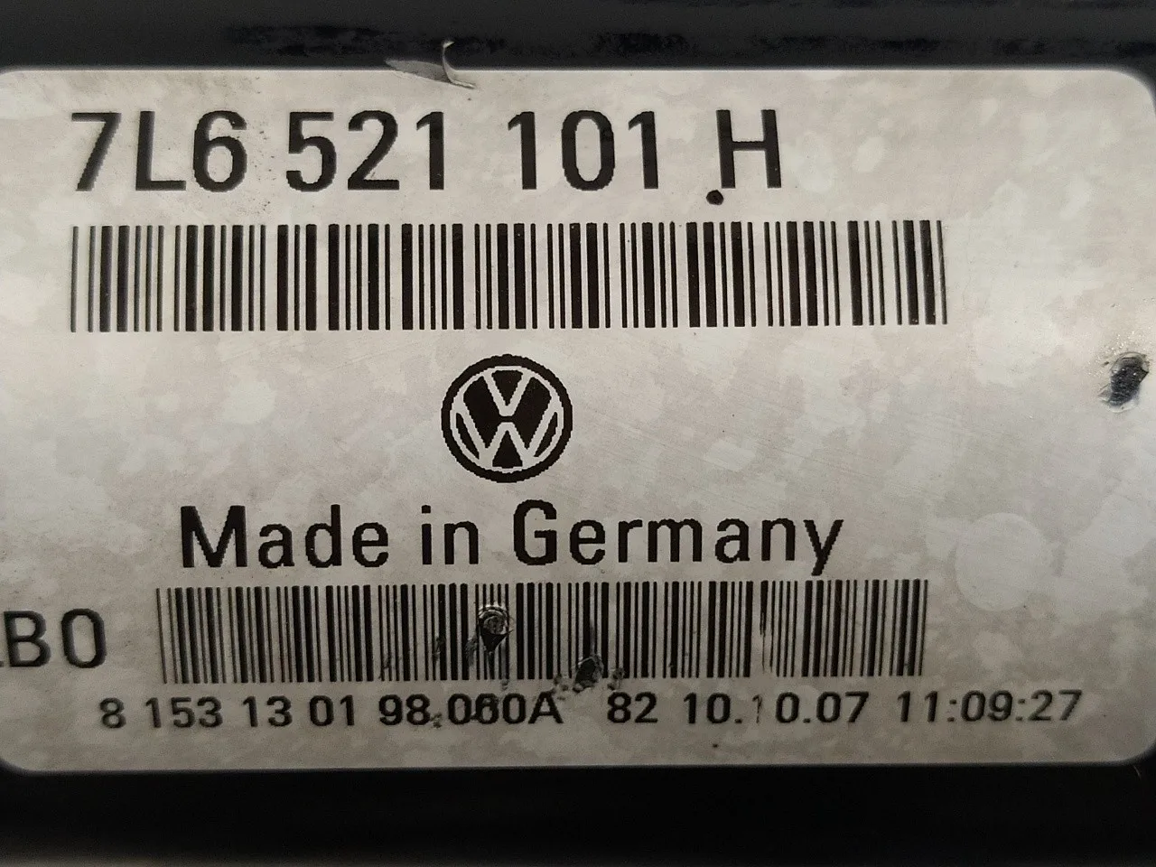 Transmision Central para Audi Q7 (4L)