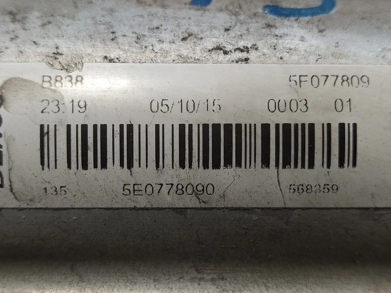 Condensador / Radiador Aire Acondicionado para Fiat Bravo (198)