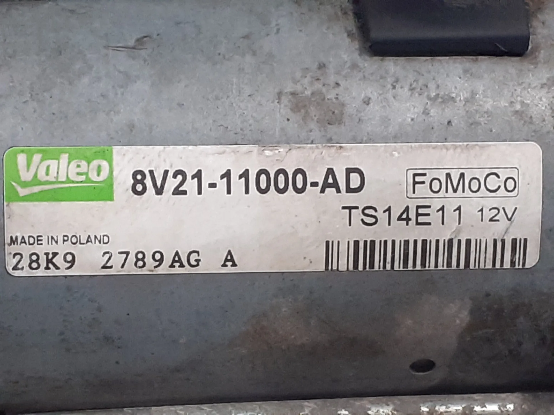 Motor Arranque para Ford Fiesta (Cb1)