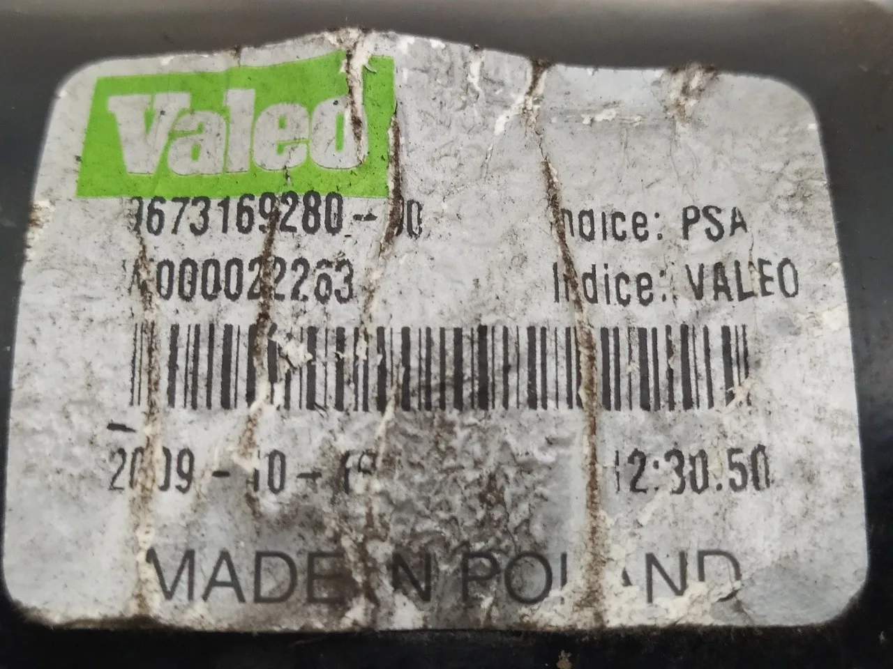 Motor Limpia Delantero para Citroën C3 Picasso