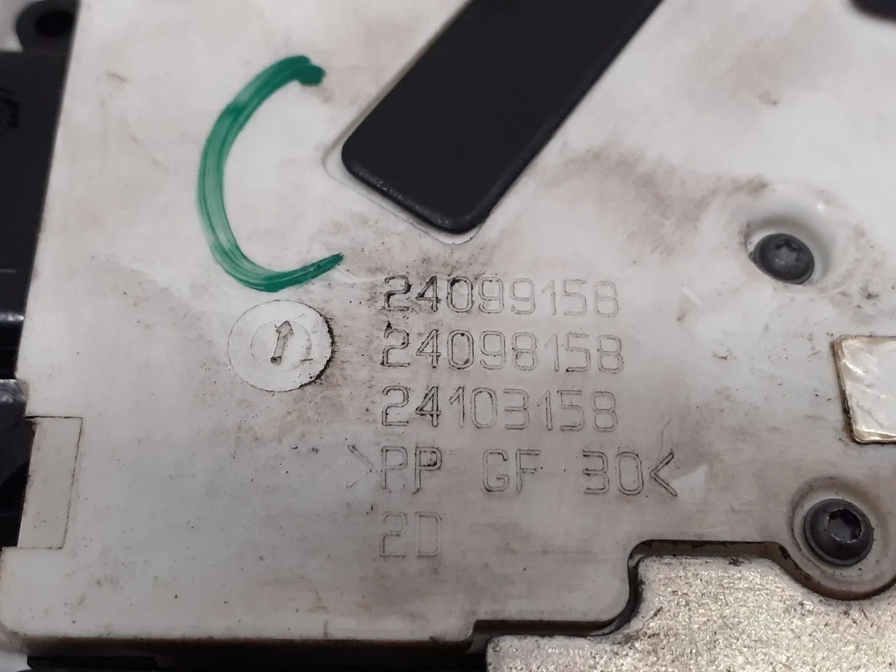 Cerradura Puerta Trasera Derecha para Citroën C3 Picasso