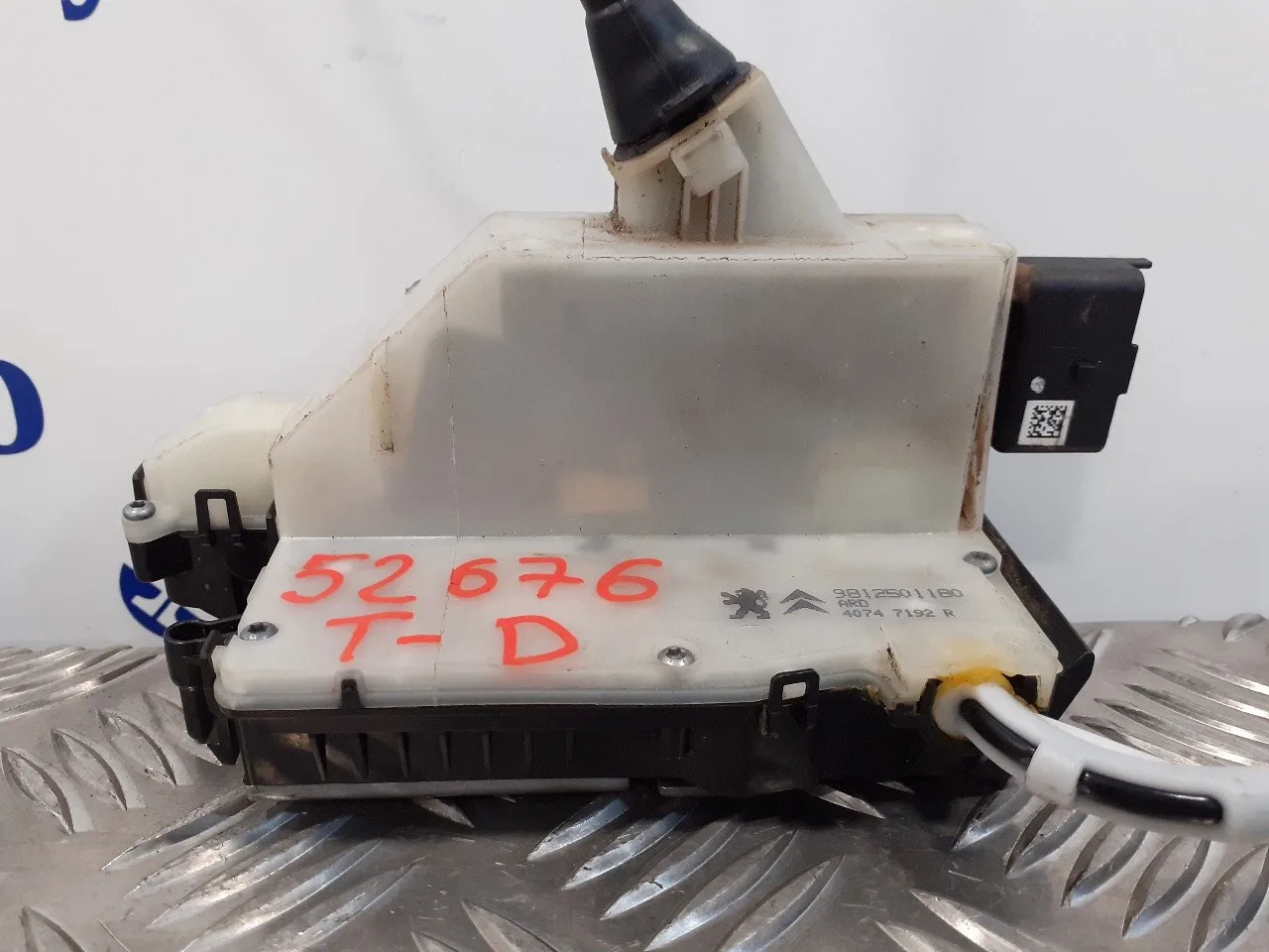 Cerradura Puerta Trasera Derecha para Peugeot 2008 (--.2013->)