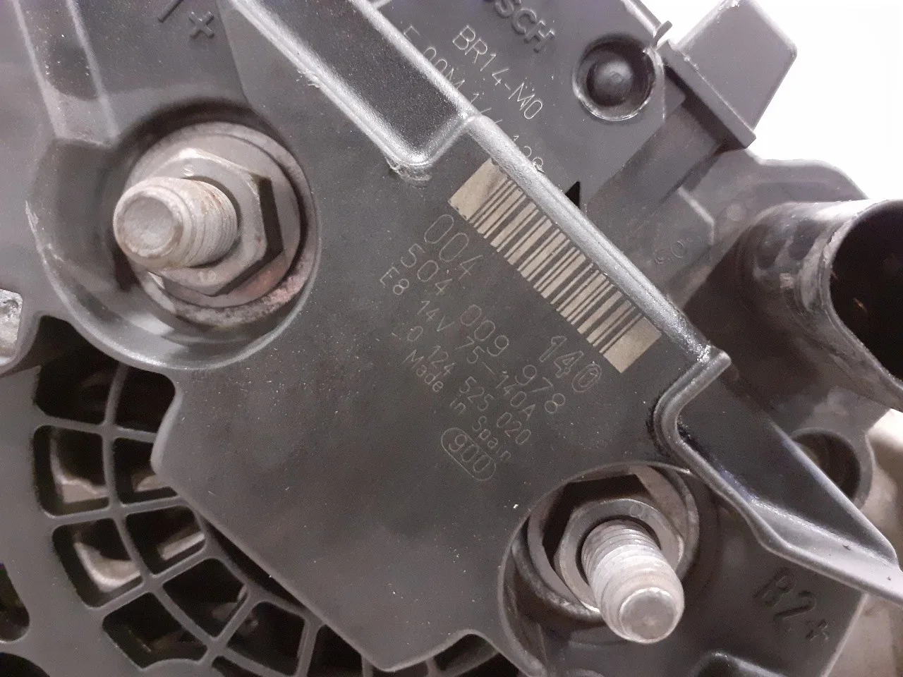 Alternador para Fiat Ducato Caja Cerrada 33, Techo Elevado (06.2006)