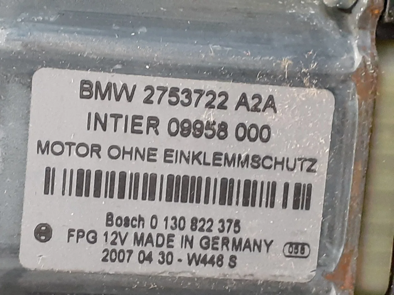 Elevalunas Delantero Derecho para Bmw Mini (R56)