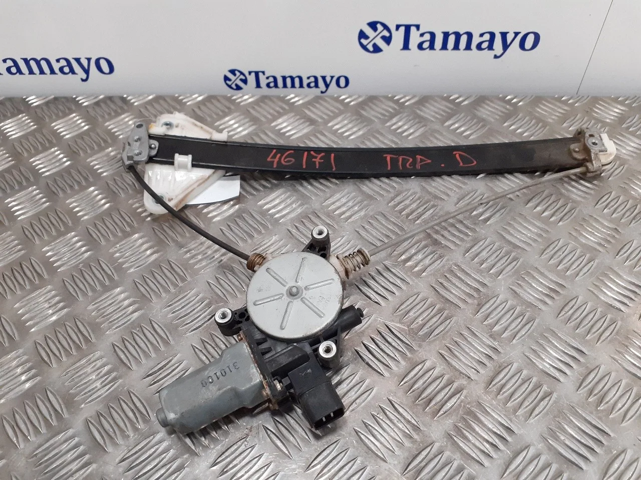 Elevalunas Trasero Derecho para Honda Accord Berlina (Cl/Cn)