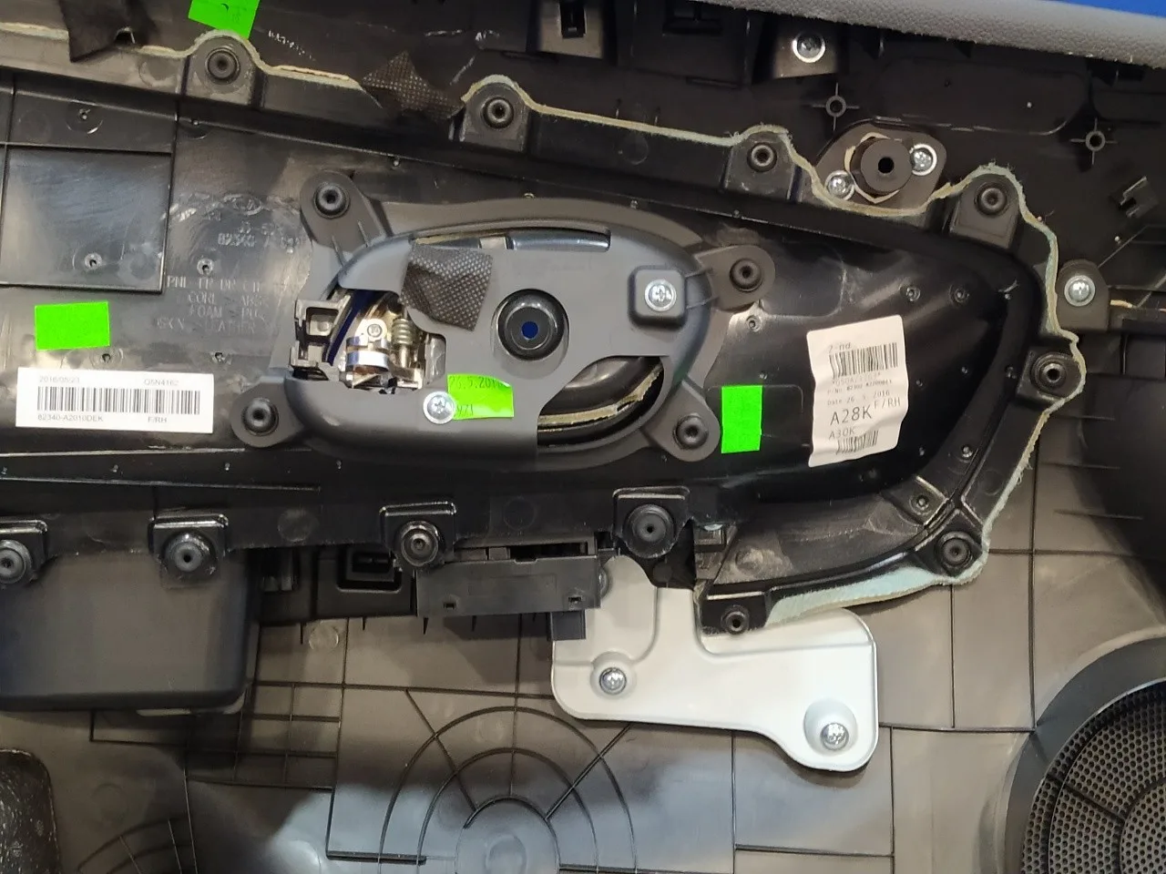 Guarnecido Puerta Delantera Derecha para Kia Cee'd Sporty Wagon