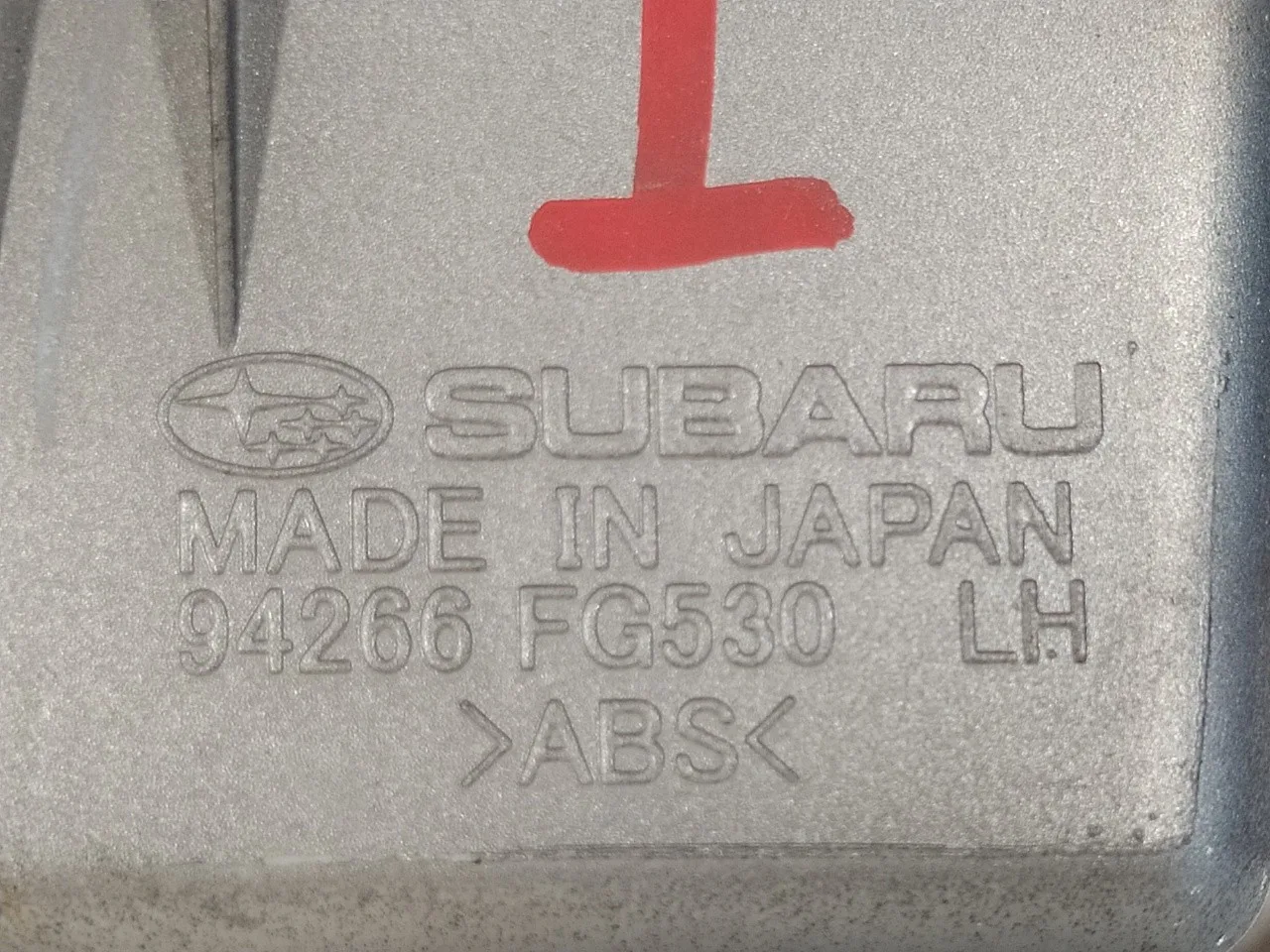 Mando Elevalunas Delantero Izquierdo para Subaru Forester S12